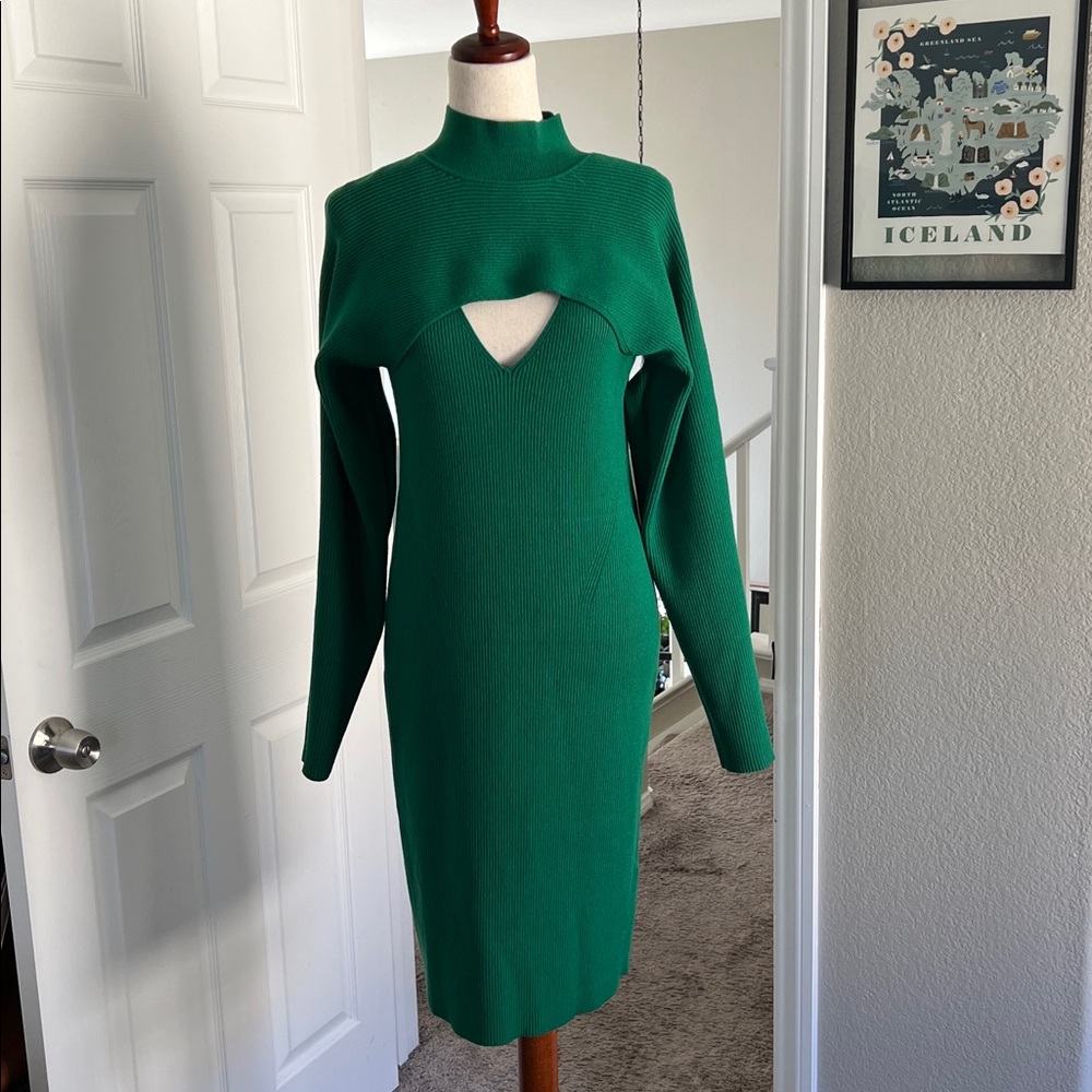 Banana Republic V-neck Sleeveless w/Shrug - Size M Tall